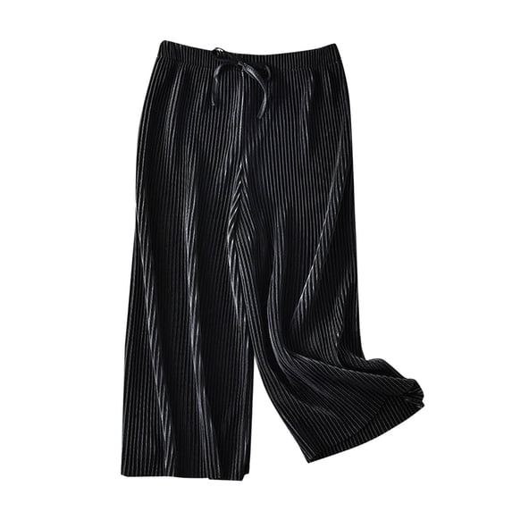 ChbgutlmrBaby Clothes Girls Wide Leg Pants Loose Lounge Drawstring Waisted Comfy Trousers for Kids 2-15 Years