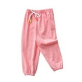 thumbnail image 1 of ChbgutlmrBaby Clothes Kids Boys Girls Track Pants Drawstring Waist Loose Athletic Sports Joggers Sweatpants, 1 of 3