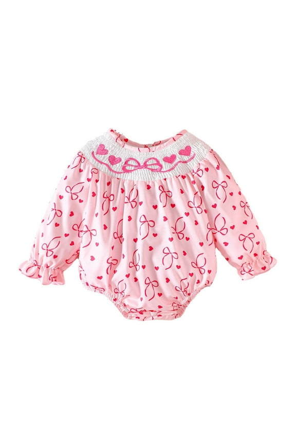 Baby Clothes Newborn Clothes Essentials Bowknot Onesies Unisex