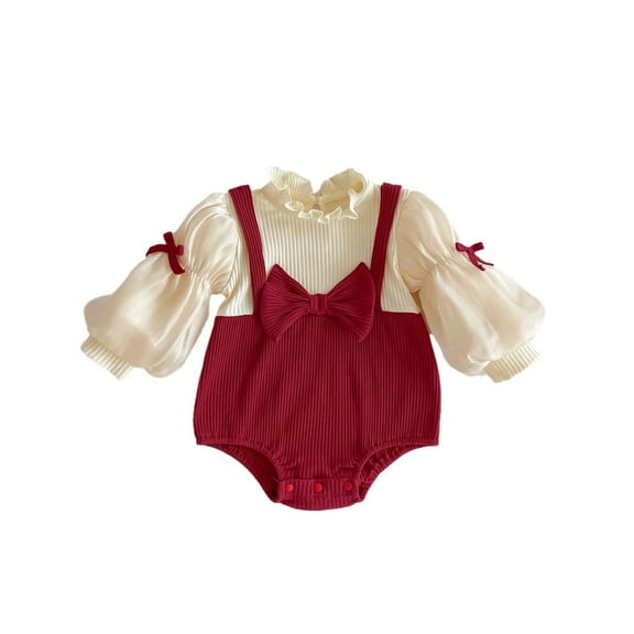 Baby Clothes Newborn Essentials Bowknot Newborn Baby Girls Clothes