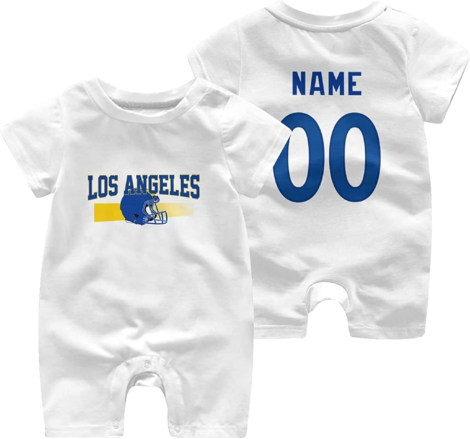 Baby Clothes Personalized Custom Baby Name and Number for Boy Girl Gift