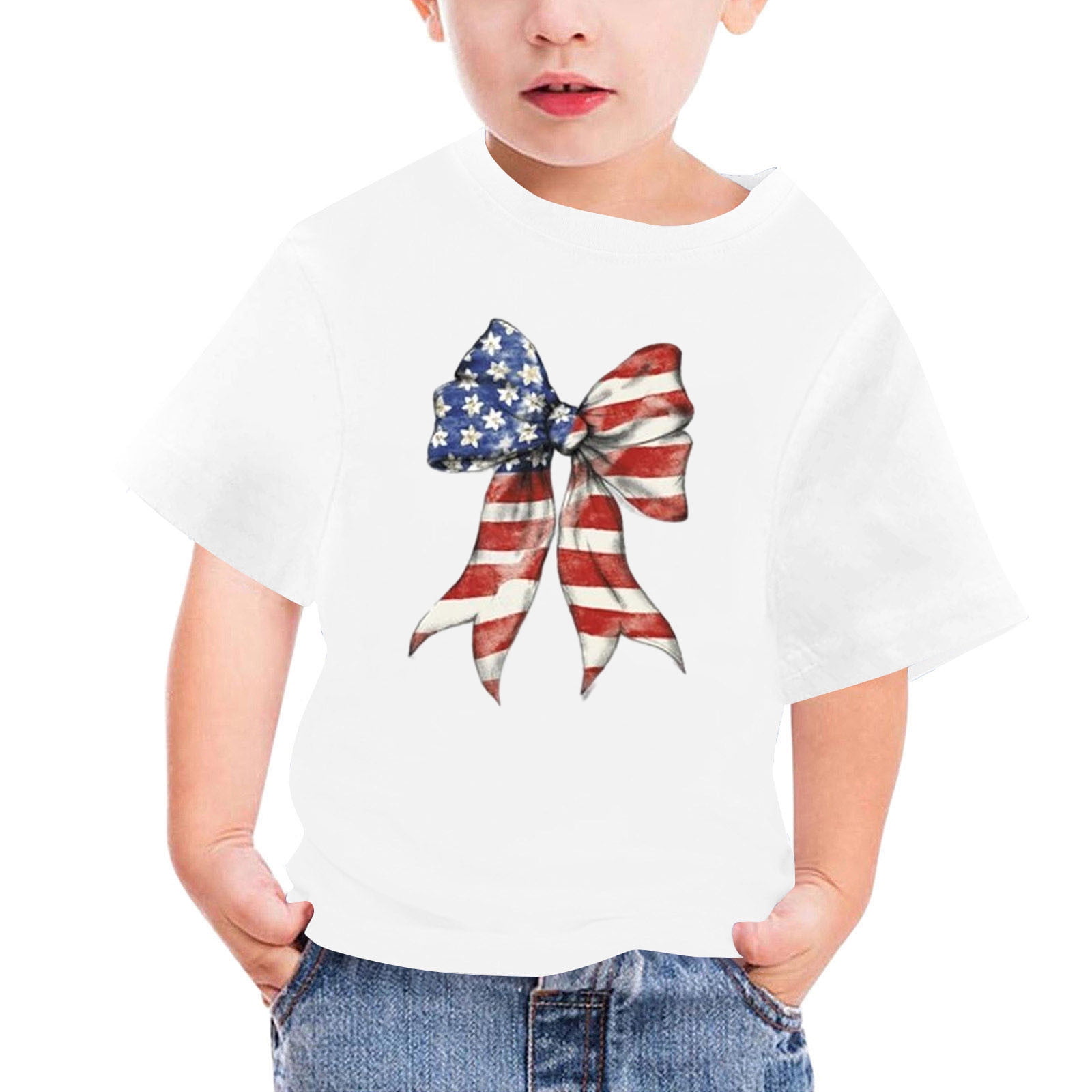 Baby Clothes Shirts For Kids Short Sleeve Graphic TShirt Round Neck