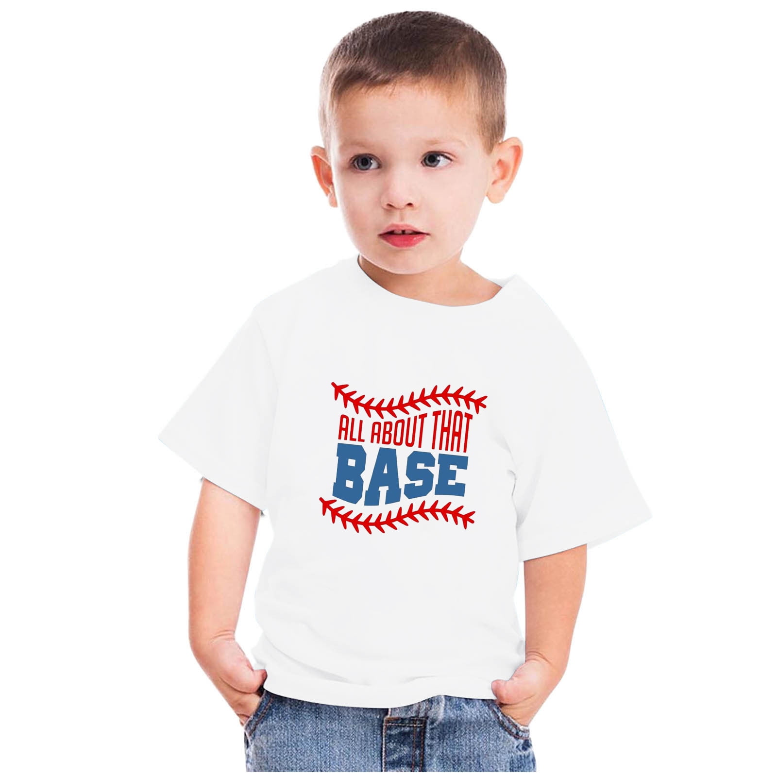 Baby Clothes Shirts For Kids Short Sleeve Graphic TShirt Round Neck