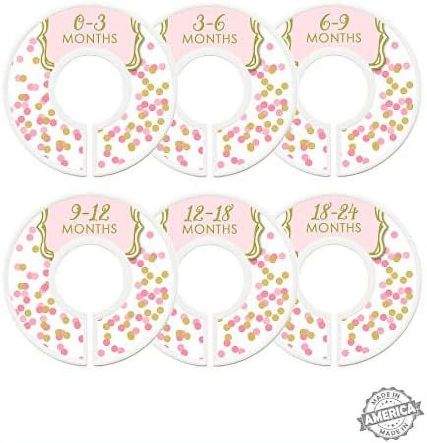 Baby Clothes Size Dividers, Baby Closet Organizers, Size Dividers, Baby