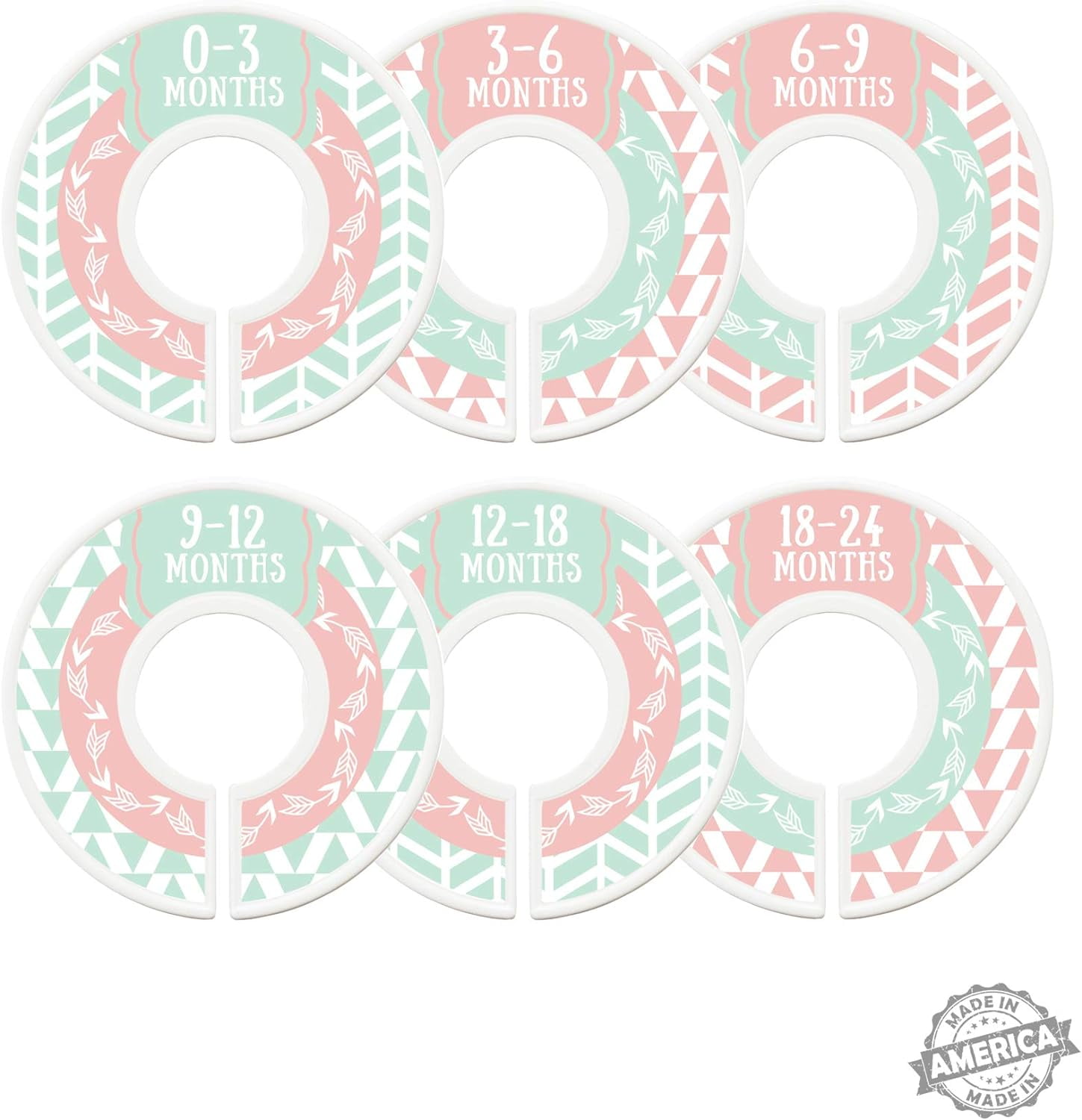 Baby Clothes Size Dividers, Baby Closet Organizers, Closet Size