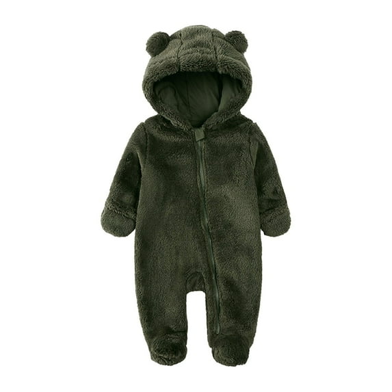 Baby Clothes Winter Snowsuit Cute Bear Suit Newborn Infant Coats Toddler Bodysuits Jumpsuit for Baby Boys Girls