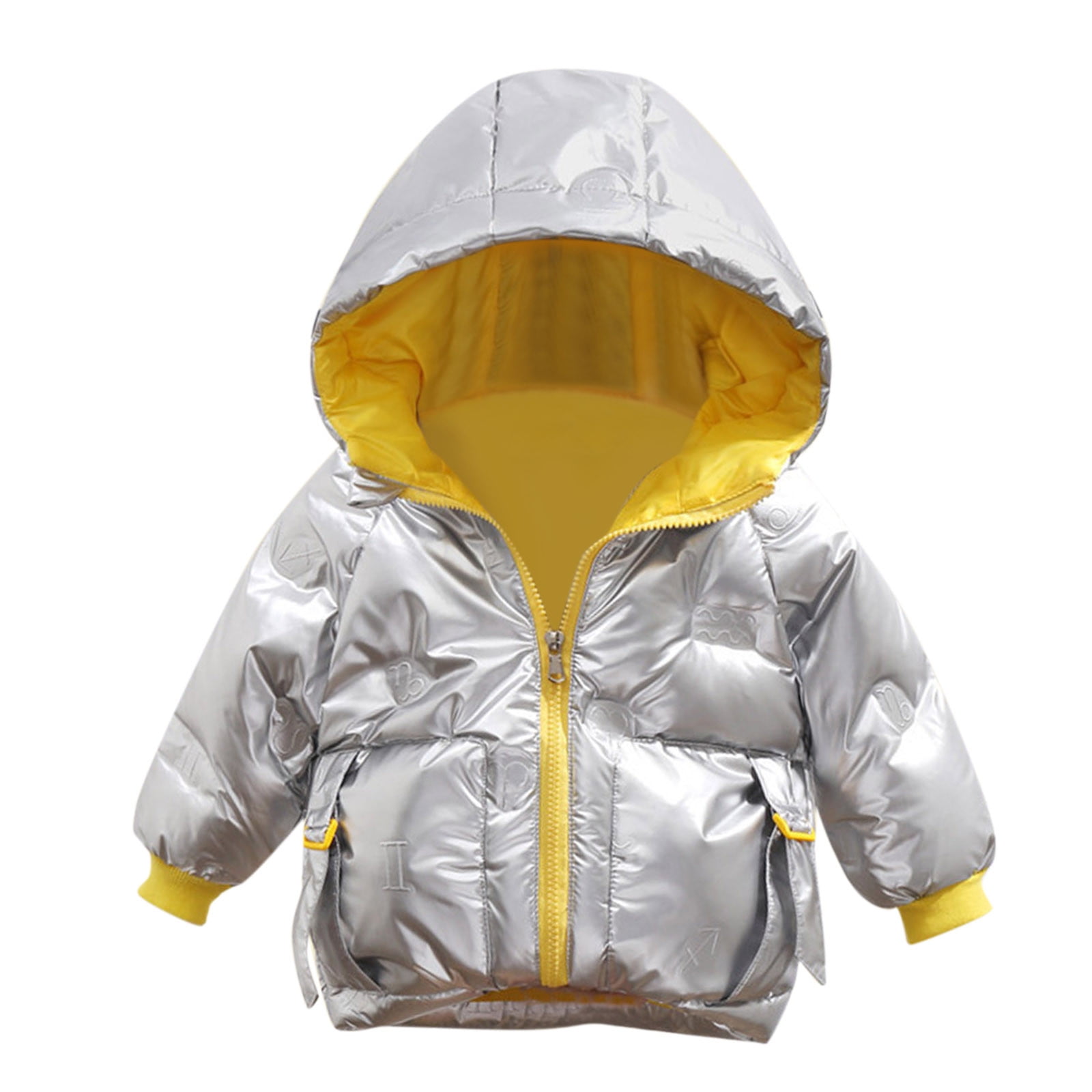 Baby Clothes for Girls Hooded Flower Prints Outwear Beautiful Windproof