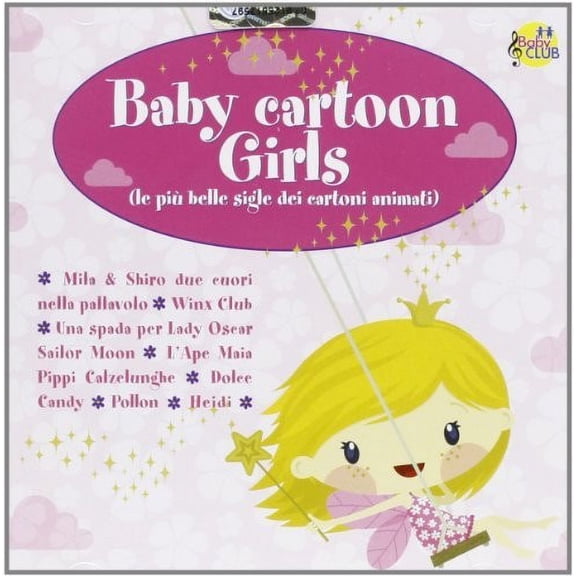 Baby Club - Baby Cartoons Girls - CD
