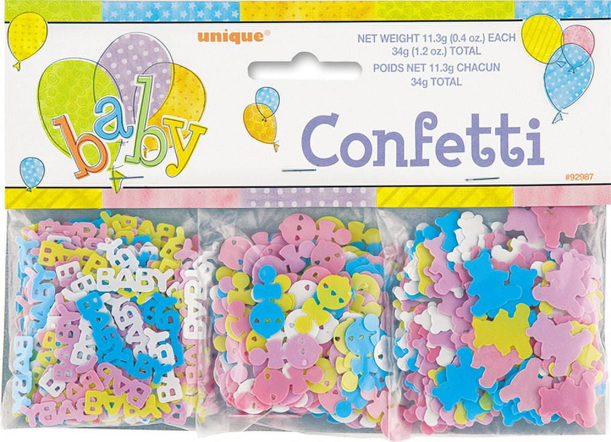 Various Confetti Value Pack, Multicolor, 3 Types - Walmart.com