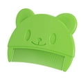 thumbnail image 1 of Baby Comb under $5! Xqxayjr Baby Scalp Comb, Soft Bristle Bath Comb for Newborn Cradle Cap, Gentle Massage Hair Brush, Cute Bear Design, Safe and Easy to Clean, 1 of 2