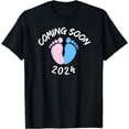 thumbnail image 1 of Baby Coming Soon 2024 Pregnancy Baby Announcement T-Shirt, 1 of 4