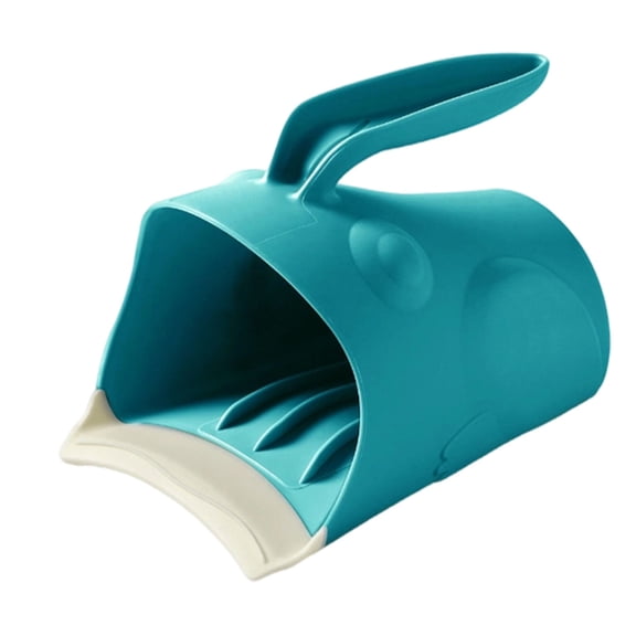 Baby Control The Flow Bath Rinse Cup, Tear Free Rinser to Wash Hair and Body with Easy Grip Handle and Removable Rain Shower Baby Bath Cup (Blue)