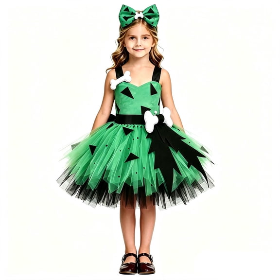 Baby Costume Caveman Cavegirl Stone Age Outfit for Girl Boy Halloween Cosplay Dress Up