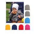 thumbnail image 1 of Baby Cotton Beanies for Boys Toddler Knit Hats Cute Warm Infant Beanies for Baby Girls Newborn Caps, 1 of 4