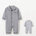 thumbnail image 1 of Baby Cotton Bodysuits Baby Girls Long-Sleeve Bodysuit Girl Sleeper Girl Clothes 0-2 Months Baby Girl Pajamas, 1 of 8