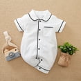 thumbnail image 1 of Baby Cotton Bodysuits Unisex Babies' Long-Sleeve Bodysuit Girl Sleeper Preemie Clothes Girl 3-6 Months Boy Pajamas, 1 of 6
