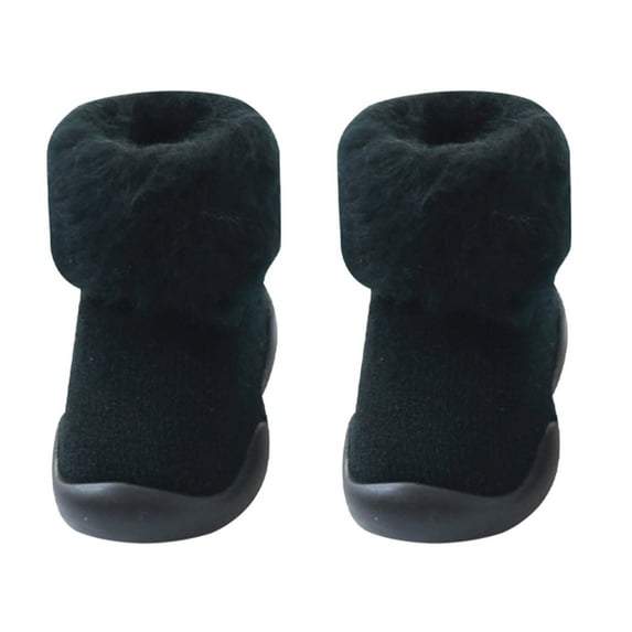 Baby Cotton Shoes Non Skid Indoor Slipper Sock Shoes Boys Girls Walking Socks Shoes for Baby Girls Boys 3-3.5 Years