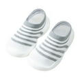 thumbnail image 1 of Baby Cotton Sock Shoes Non- Breathable Slippers Sneakers Walking Shoes for Toddler Girls Boys 2-3 Years, 1 of 3