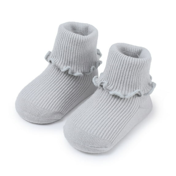 Baby Cotton Socks Toddler Ankle Sock Non-Skid All Weather Unisex for Newborn Infant Children Girls Boys