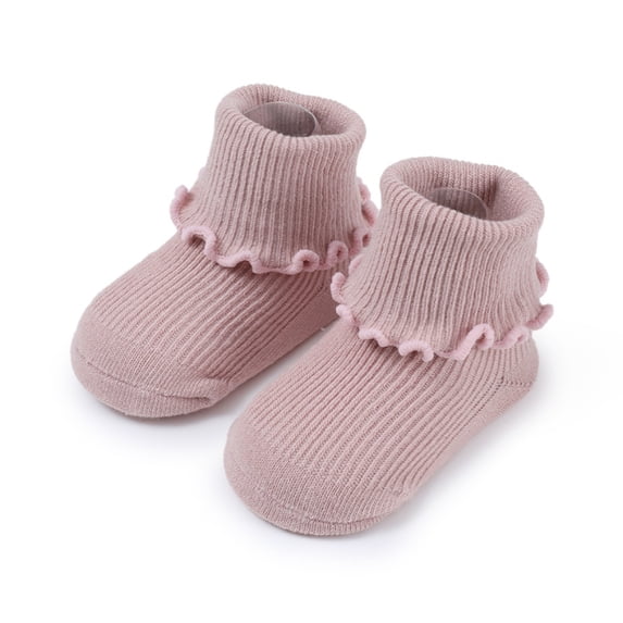 Baby Cotton Socks Toddler Ankle Sock Non-Skid All Weather Unisex for Newborn Infant Children Girls Boys