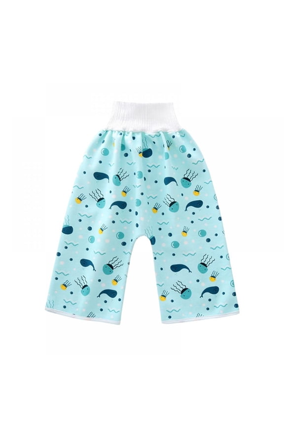 Baby Cotton Training Pants, Soft Diaper Pants, Breathable And Waterproof Toilet Training Pants, Night Pajamas, Bedwetting Cover Pads, Suitable For Toddler Boys (0-12Y)