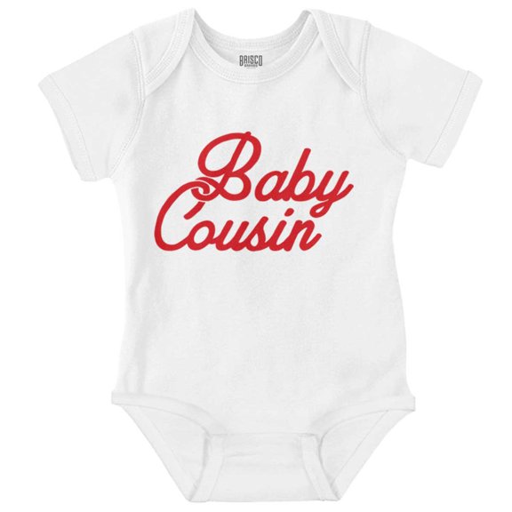Baby Cousin in the Oven Cute Family Romper Boys or Girls Infant Baby Brisco Brands 18M