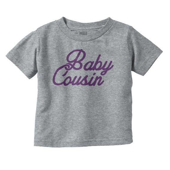 Baby Cousin in the Oven Cute Family Toddler Boy Girl T Shirt Infant Toddler Brisco Brands 24M