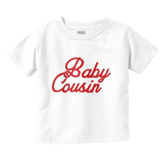 Baby Cousin in the Oven Cute Family Toddler Boy Girl T Shirt Infant Toddler Brisco Brands 6M