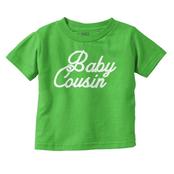 Baby Cousin in the Oven Cute Family Toddler Boy Girl T Shirt Infant Toddler Brisco Brands 6M