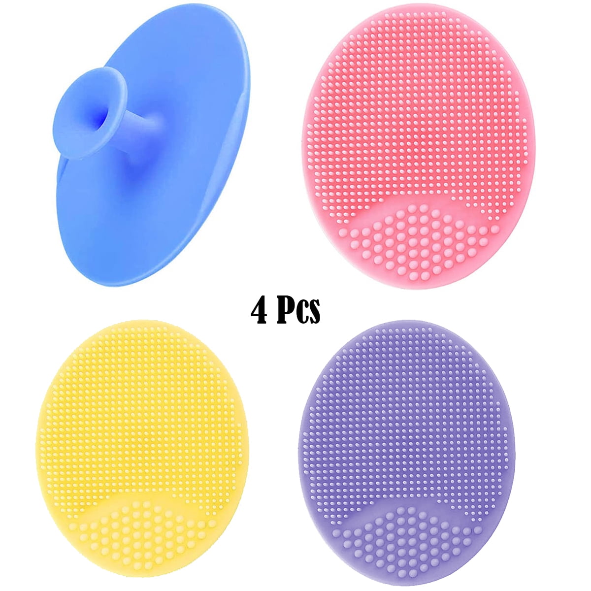 Baby Cradle Cap Brush , Baby Bath Brush, Silicone Massage Brush