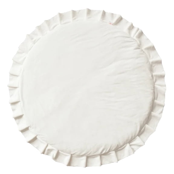 Baby Crawling Blanket Round Soft Padded Play Mat for Interactive Floor and Safe Exploration