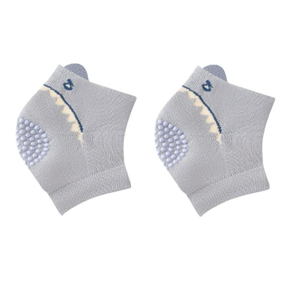 Baby Crawling Knee Pads With Grip Dots And Soft Fabric For Safe Learning To Walk(Blue,0-3 Years)