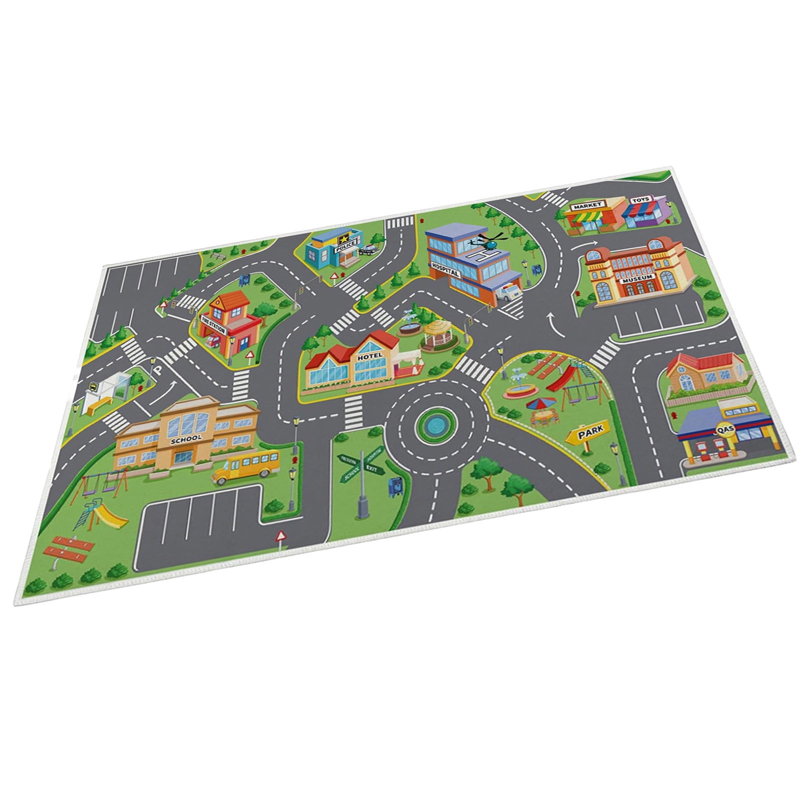 Baby Crawling Mat Crawling Carpet Bright Polyester Material Washable Carpet Rectangular Children's Carpet Suitable For Indoor Use Baby Crawling Mat Baby Play Mat Tiles Large Baby Foam Mats for