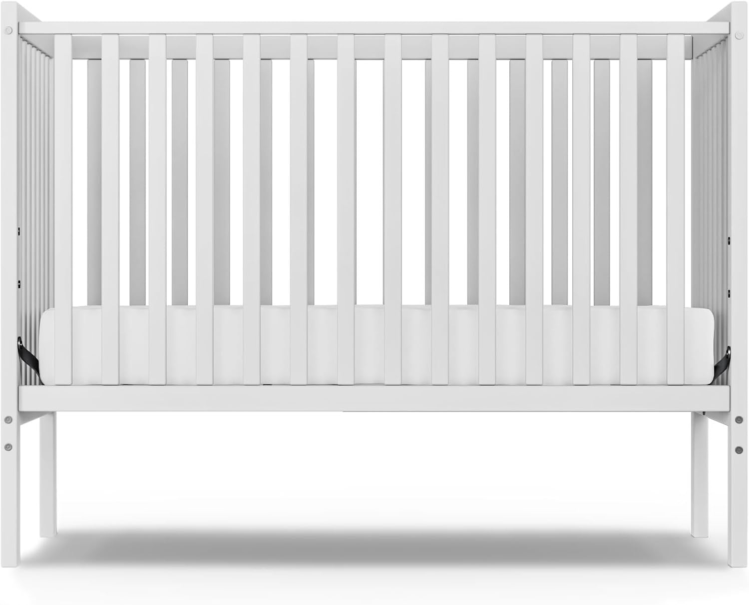 Baby Crib 5in1 Full Size Convertible Toddler Bed with Sustainable