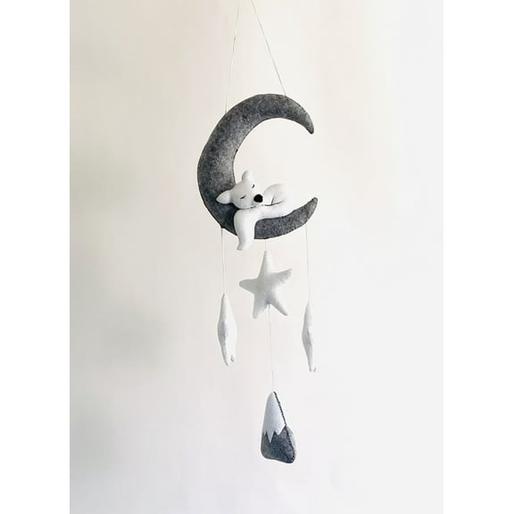 Baby Crib Mobile - Nursery Decoration - Baby Mobile - Gift for a new mom - Fox Baby Mobile