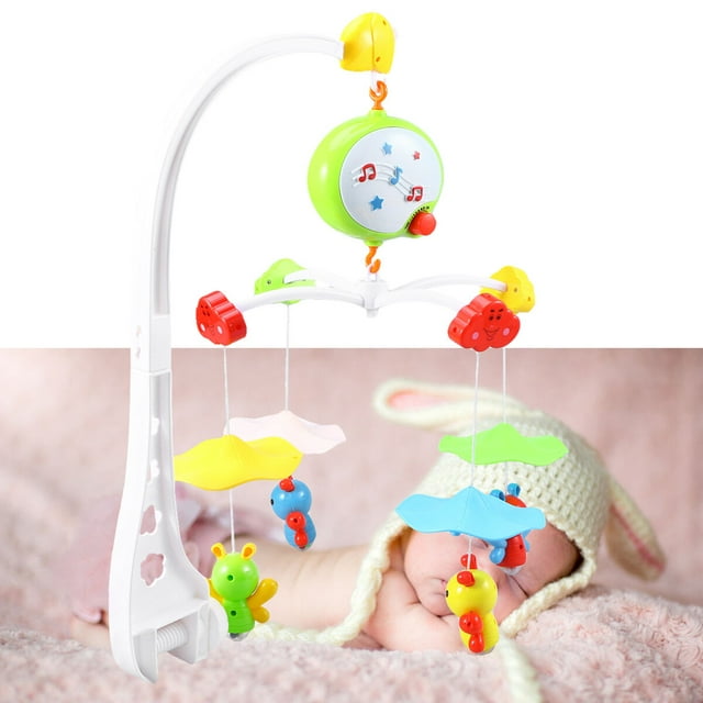Baby Crib Mobile for Pack and Play for Crib, with Music,Remote