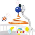 thumbnail image 1 of Baby Crib Mobile with Music Box, Remote Control, Rotating Space Theme Toys, 1 of 5