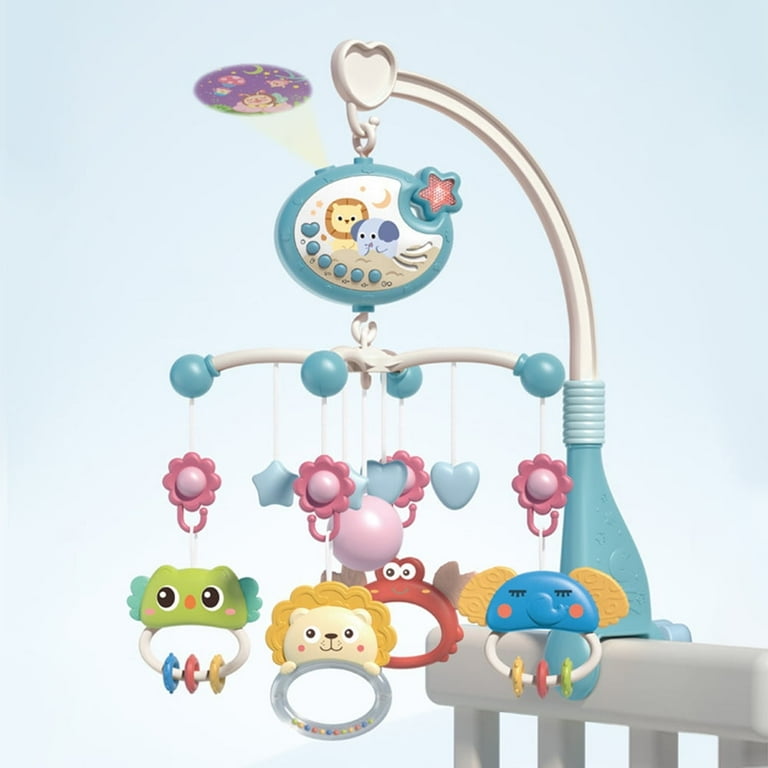 Baby crib lights toys top
