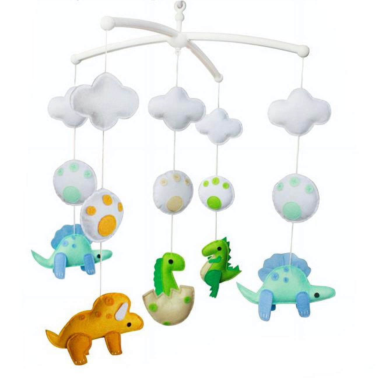 Baby Crib Musical Mobile Bell Handmade Crib Mobile Colorful Nursery
