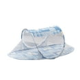 Baby Crib Net Folding Breathable Zipper Closure Free Installation