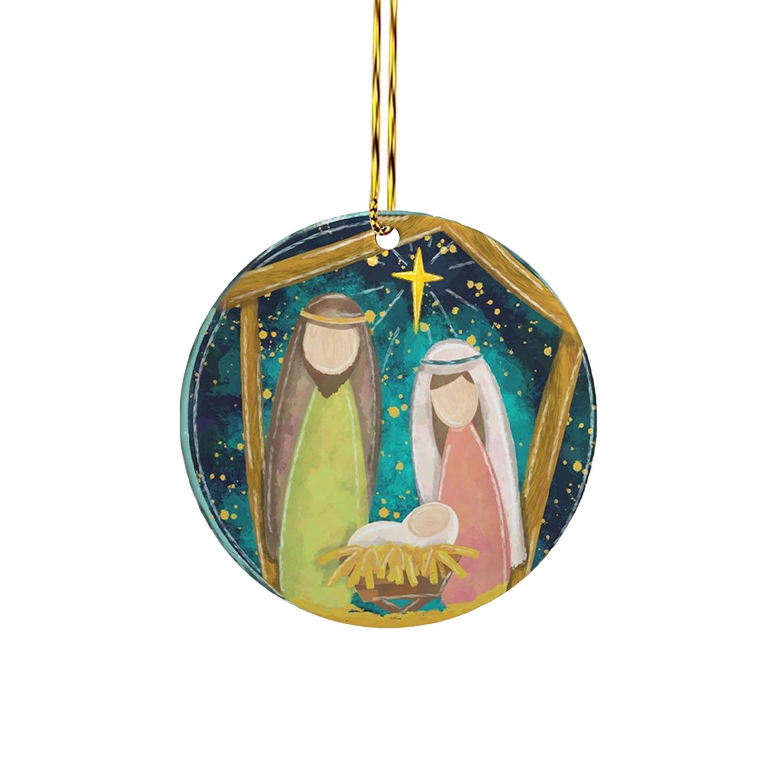 Baby Crib Pendant Acrylic Baby Crib Pendant Christmas Tree Jewelry Baby