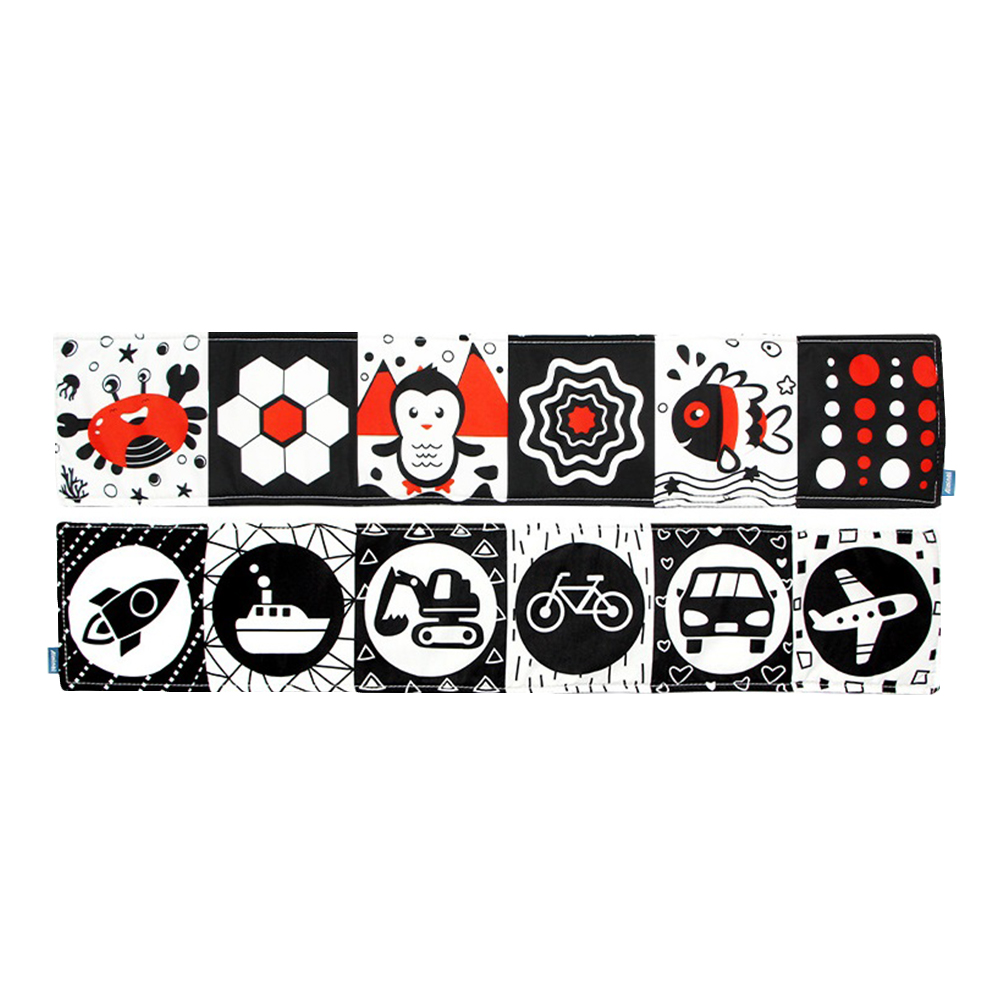 Baby Crib Protector Bed Rail Guard Baby Early Educational Book