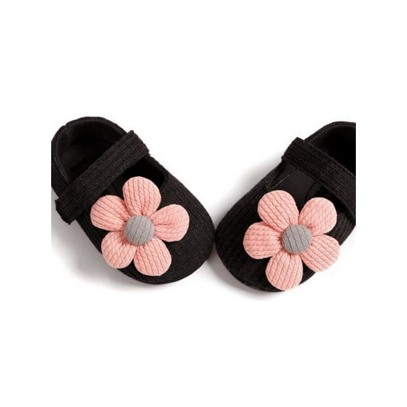 Baby Cute Flower Princess Soft-soled Toddler Cotton Fabric Shoes
