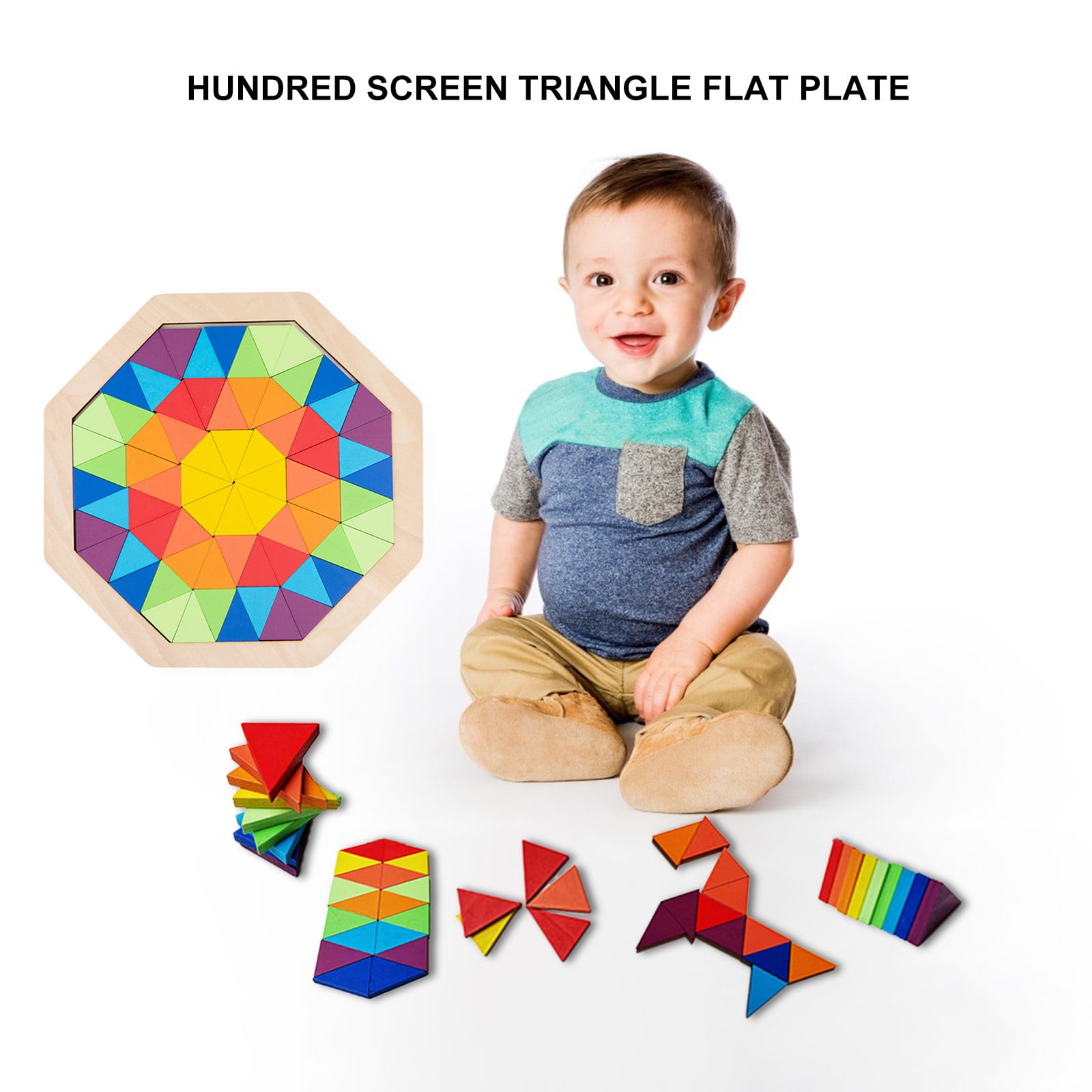 Baby Days Savings Building Blocks Early Childhood Education Tangram