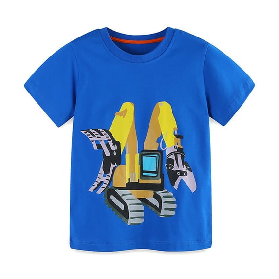Baby Days ! EGNMCR Baby Boy Clothes Boys Tshirts Cotton Short Sleeve Printed Tees for 2-3 Years Boys Girls T Shirt Spring/Summer Sale