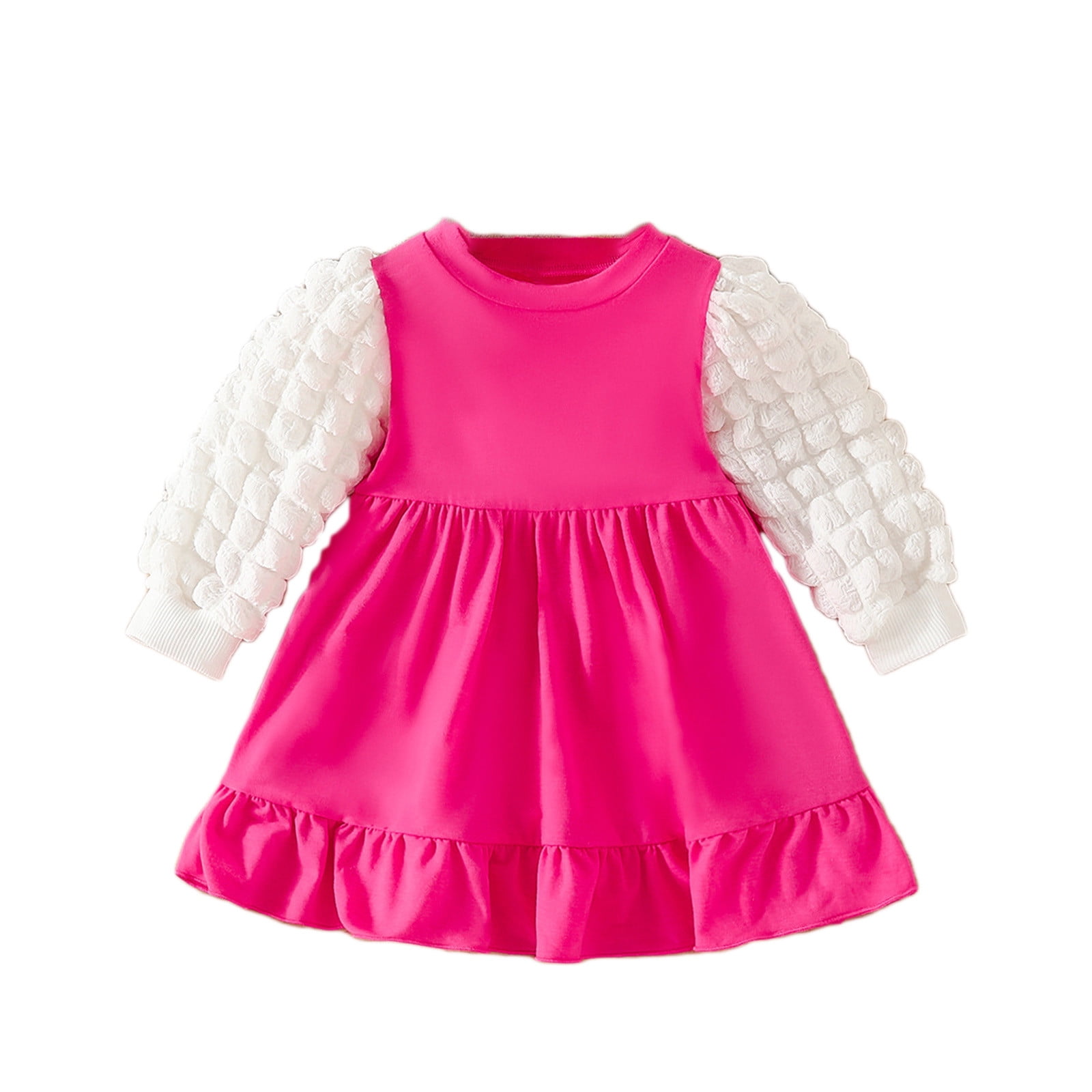 Baby Days Savings! EGNMCR Baby Girl Dresses Fashion Cute Spring And