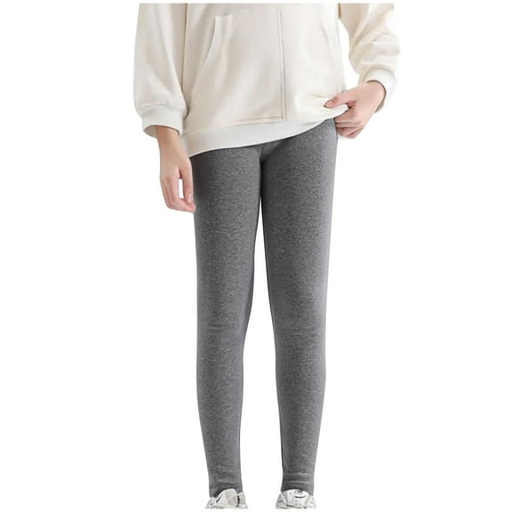 FAMTKT Girls Leggings Girls Yoga Pants Athletic Leggings Softness and Breathability Pants for Girls Dancing Leggings Workout Leggings