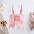thumbnail image 1 of Baby Deals!Cotton Jumpsuit for Baby GirlsBoys,Baby Boys Girls Bodysuit Short Sleeve Romper Jumpsuit,Baby One Piece Rompers Loose Round Neck Cute Print Romper for Boys Girls Outfits Pajama, 1 of 4