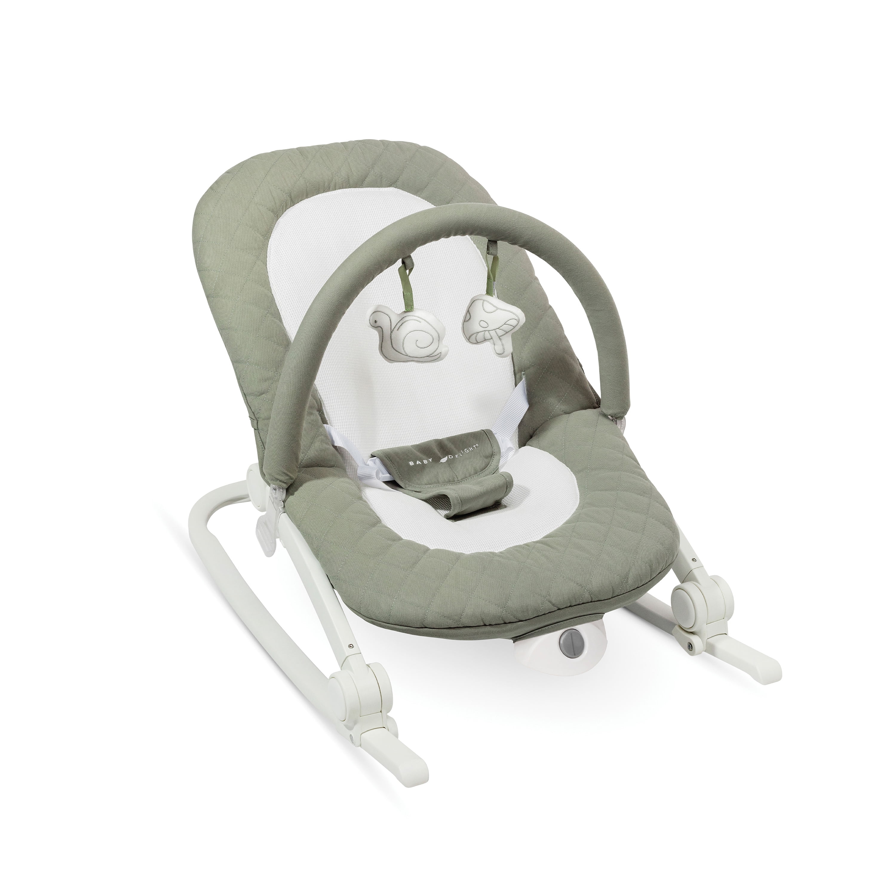 Baby Delight Aura Deluxe Portable Rocker, Organic Sage