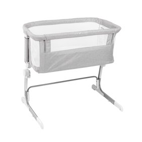Baby Delight Bedside Me Dreamer Bassinet & Bedside Sleeper for Infants, Pebble Grey